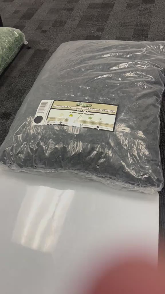 Viagrow Black Rubber Playground & Landscape Mulch
