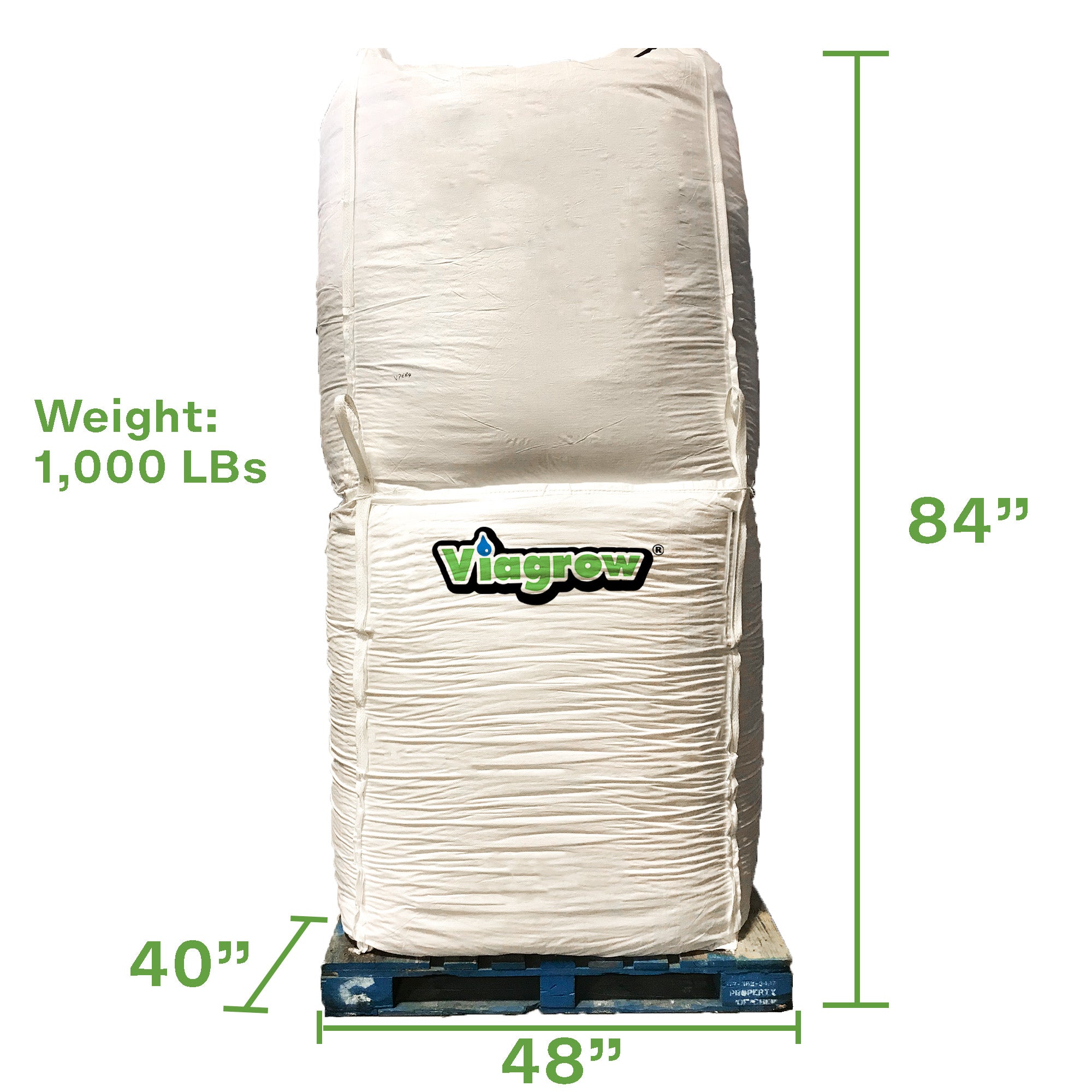 The Harvest Company 130 Cu. Ft. Coarse and Chunky Vermiculite Soil Amendment (1 Tote) (VA65)