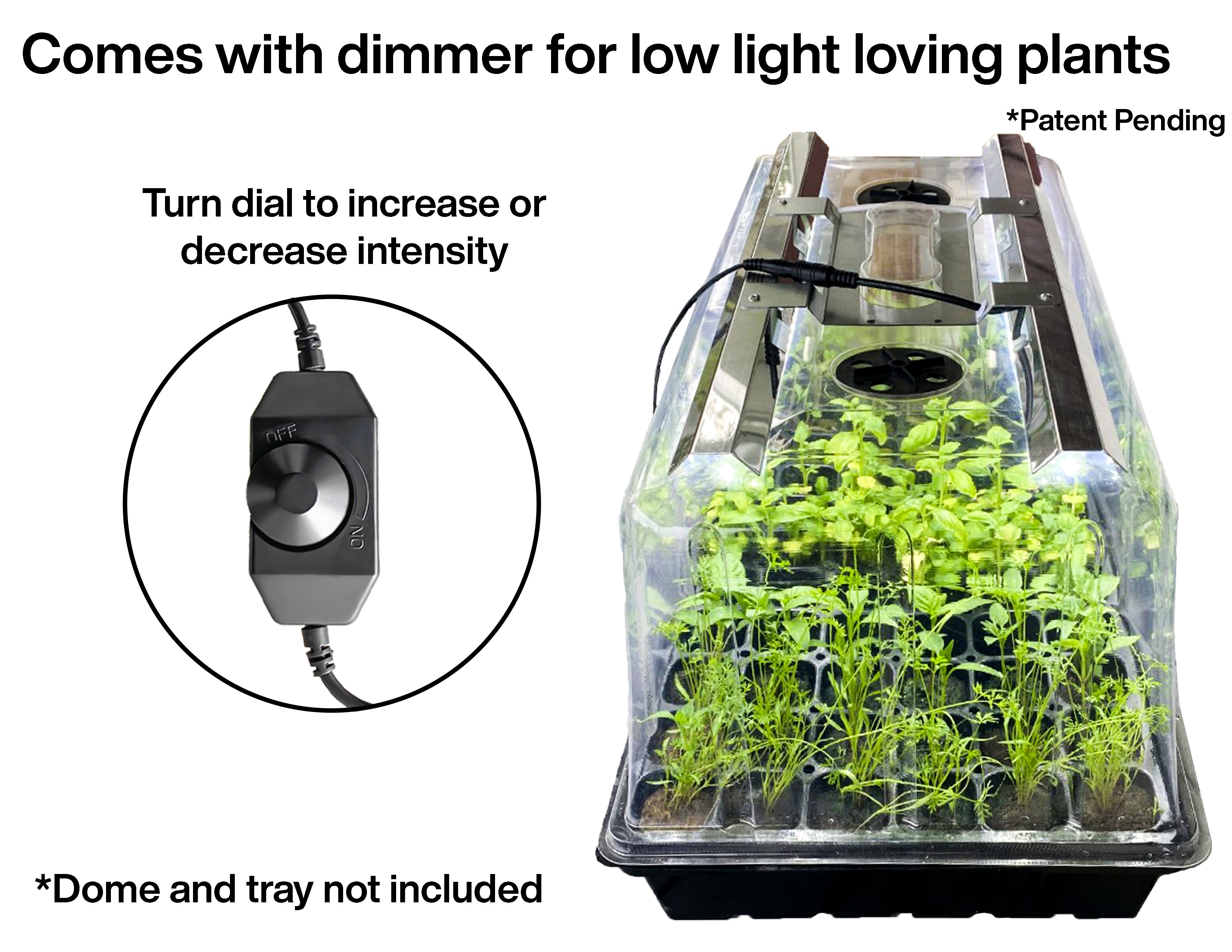 The Harvest Company 1020 Seedling Station LED, Full-Spectrum Grow Light for Germinating Seeds (Case of 12)