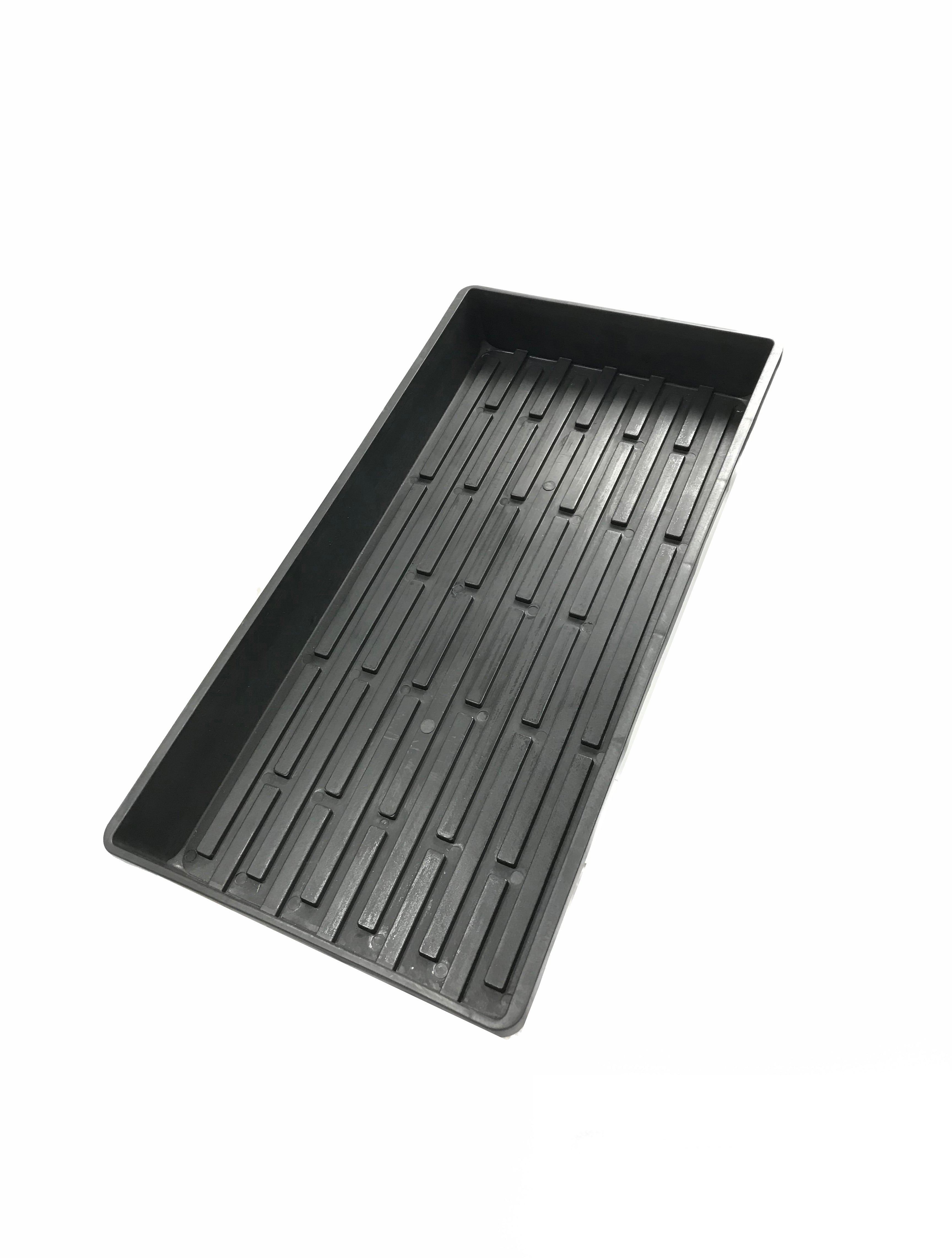 The Harvest Company 10 in. x 20 in. Black Plastic Extra-Strength Quad Seed Starter Plant Support Planter Accessory 100-Case (V726298-100)