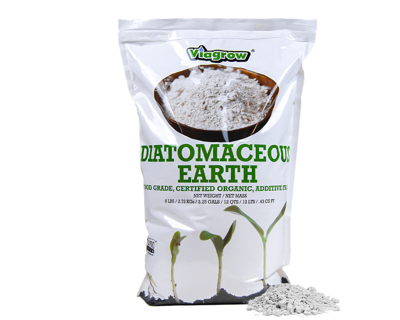 The Harvest Company 6 lb. Food Grade Diatomaceous Earth Natural Soil Amendment and Household Deodorizer