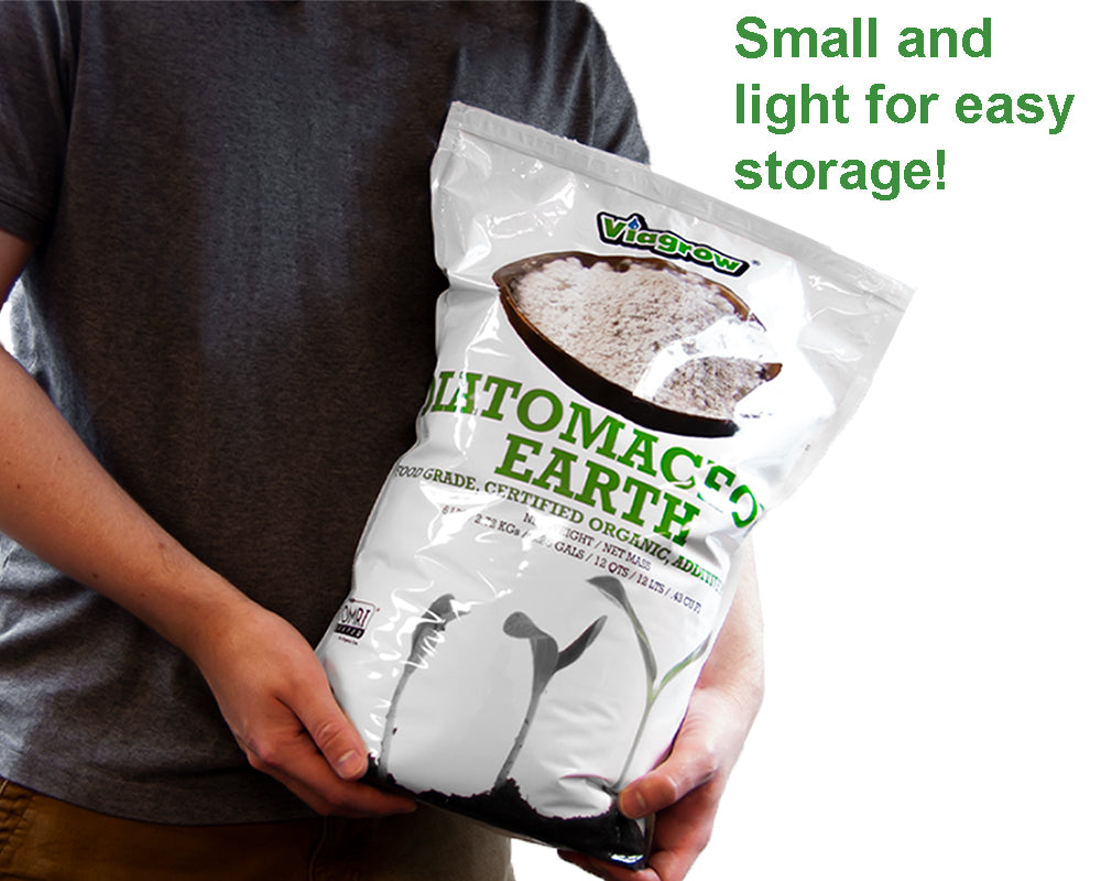 The Harvest Company 6 lb. Food Grade Diatomaceous Earth Natural Soil Amendment and Household Deodorizer