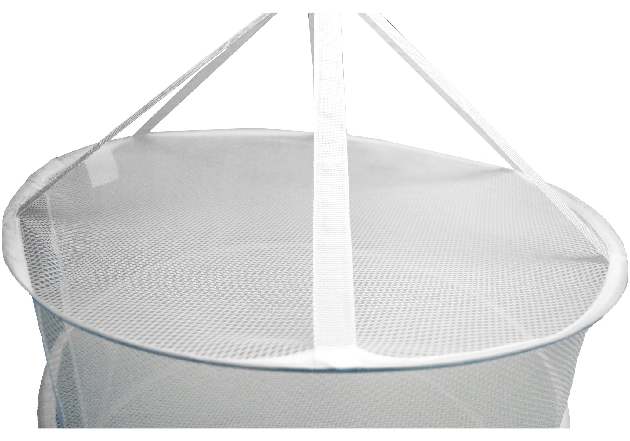 Viagrow 2FT. x 5FT. Dry Net Hanging Herb Drying Rack, 8 Layer, White (VDRY100)