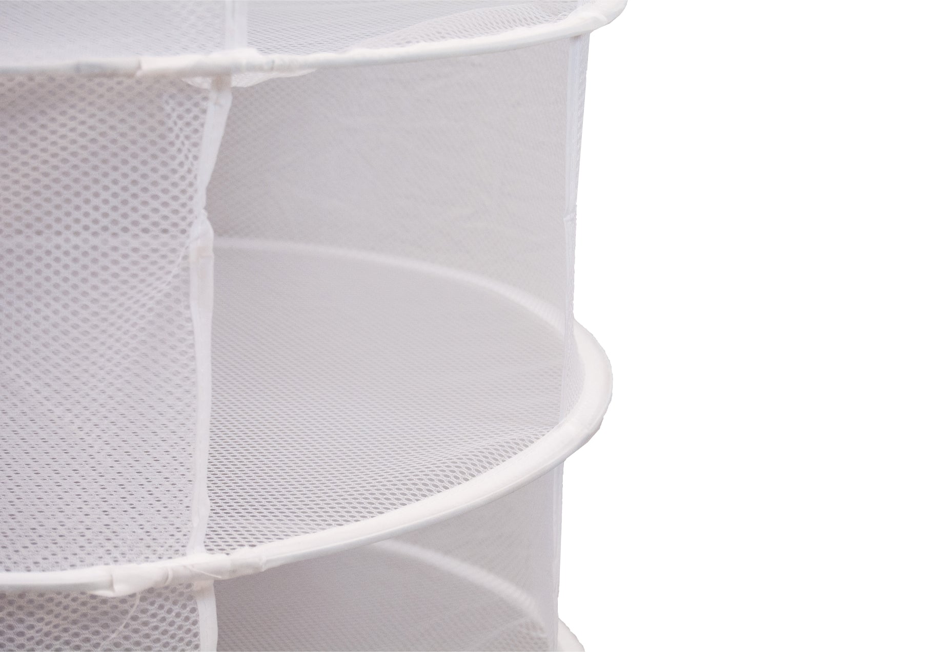 Viagrow 2FT. x 5FT. Dry Net Hanging Herb Drying Rack, 8 Layer, White (VDRY100)