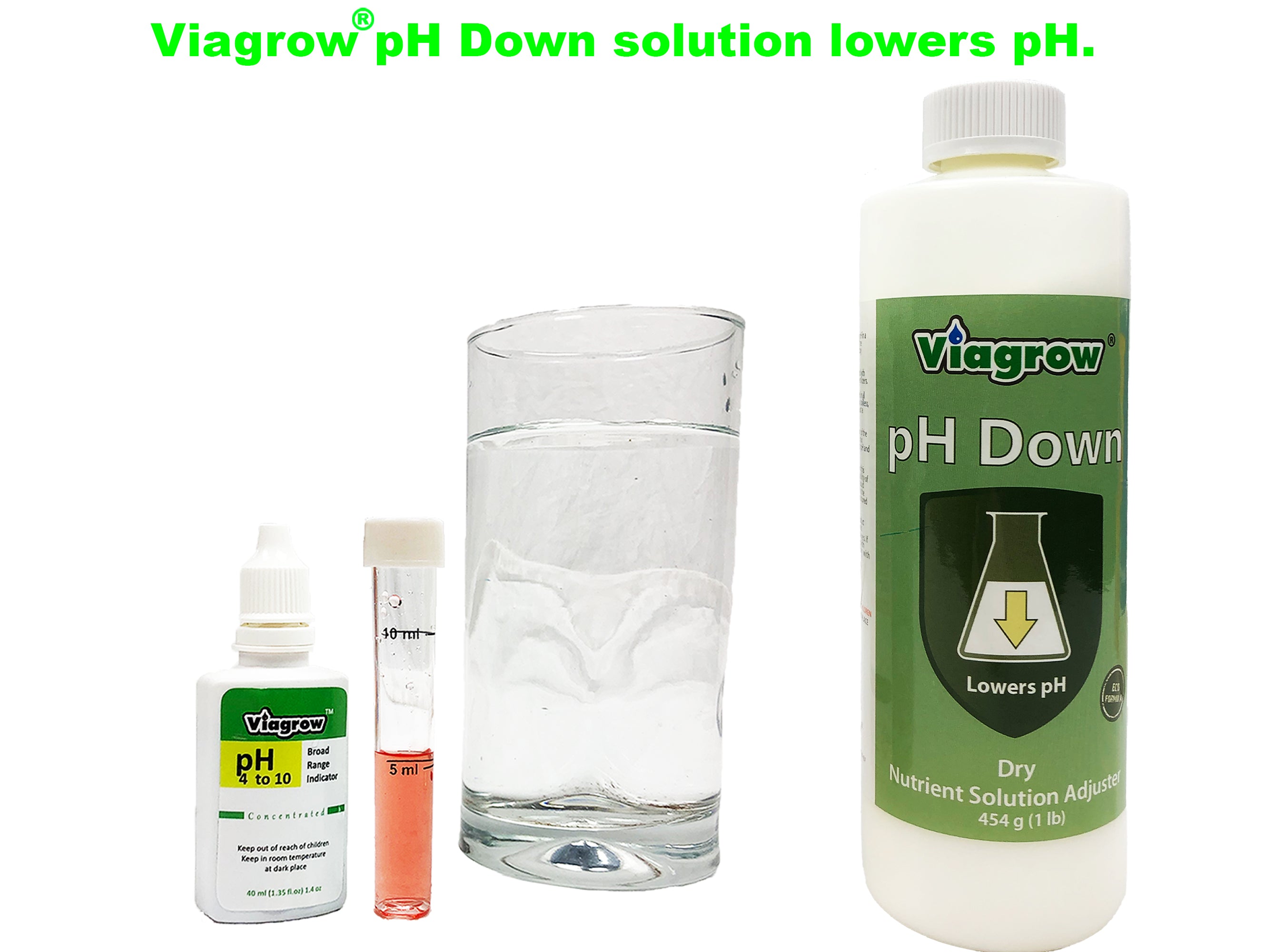 The Harvest Company Natural pH Down Adjusting Crystals 1 lb. Green Concentrate Application Type Nutrient Solution