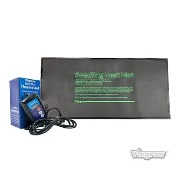 The Harvest Company Single Tray, MET Standard Heat Mat and Thermostat, 20”8”