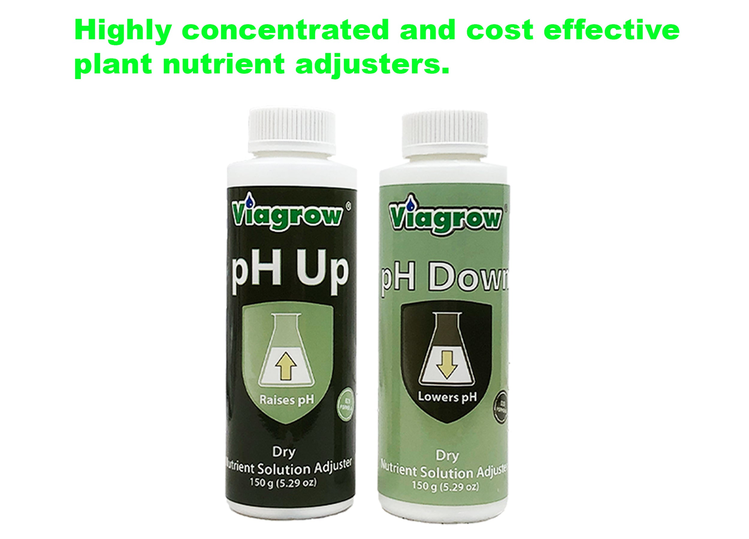 The Harvest Company pH Control Kit 1.4 oz. Organic Nutrient Solution Crystal Concentrate Application Type Tester and Adjuster  25-Case