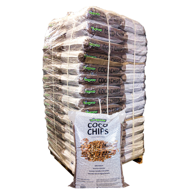 The Harvest Company 1.75 cu. ft. (50L) Coco Chips Premium Reptile Substrate 60-Pallet