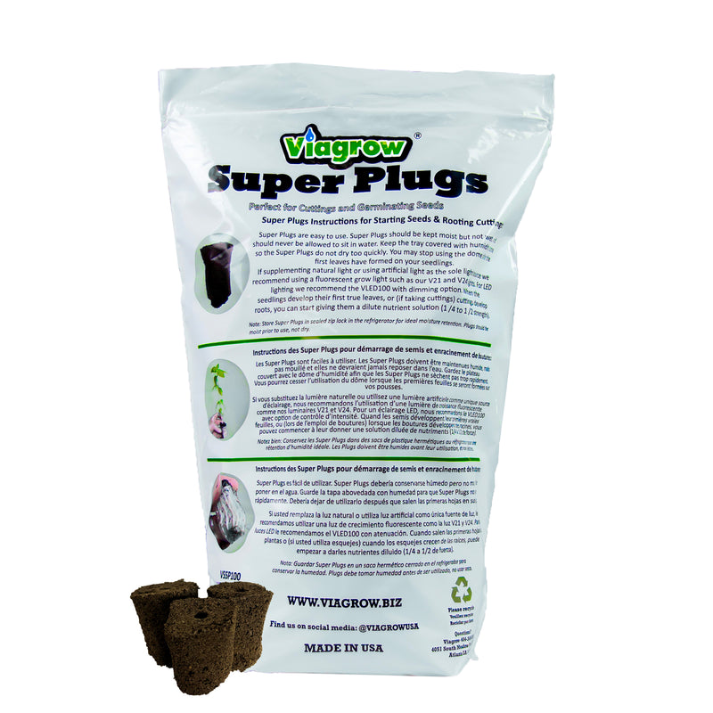 Viagrow 100pc Super Plug Seed Starter pack
