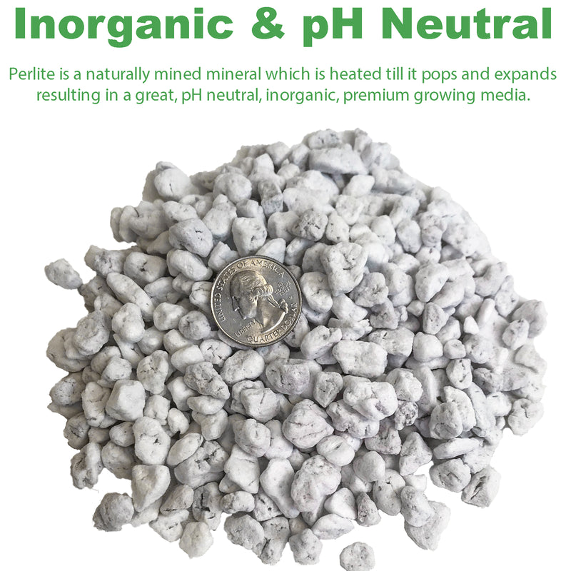 Viagrow 4 cu. ft. (113L) Perlite Coarse and Chunky Grade White Soil Amendment 